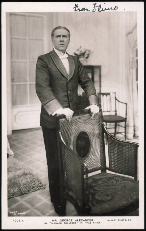 George Alexander as Richard Chelford in The Thief