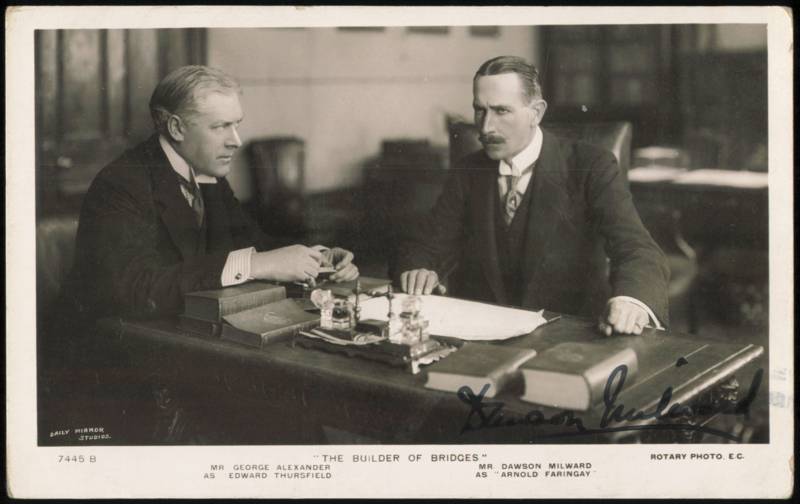 George Alexander & Dawson Milward in The Builder of Bridges