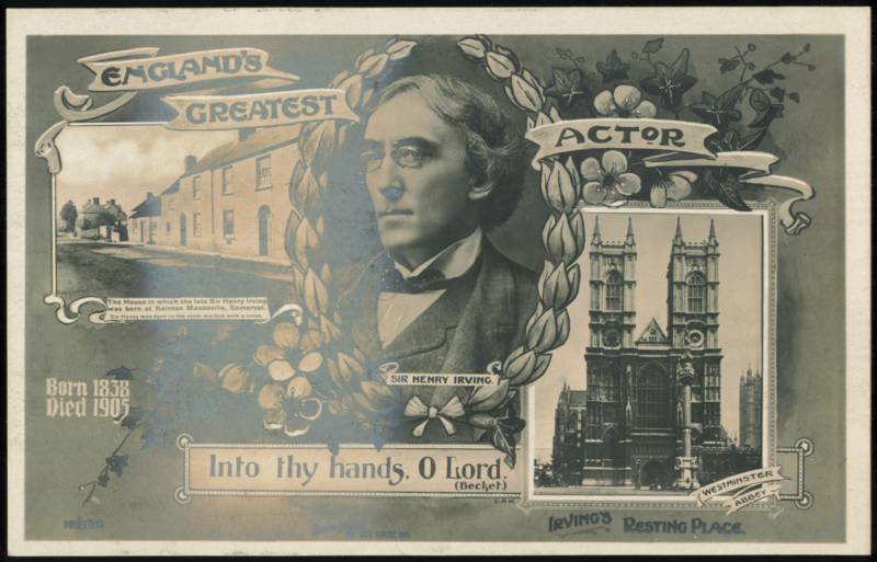 Sir Henry Irving, England's Greatest Actor Memorial