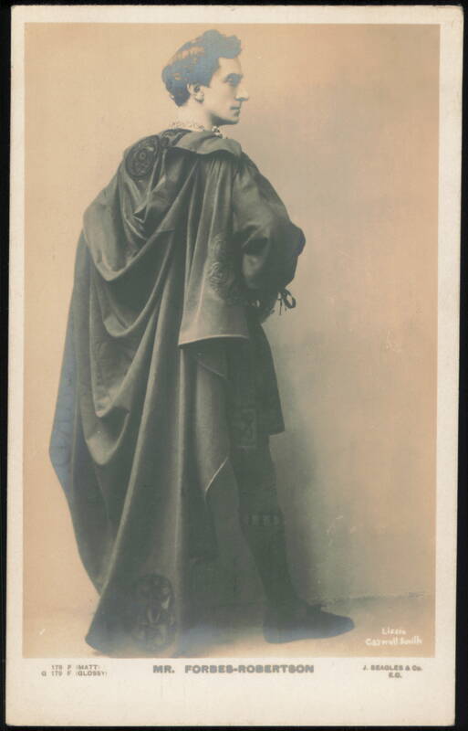Johnston Forbes-Robertson as Hamlet