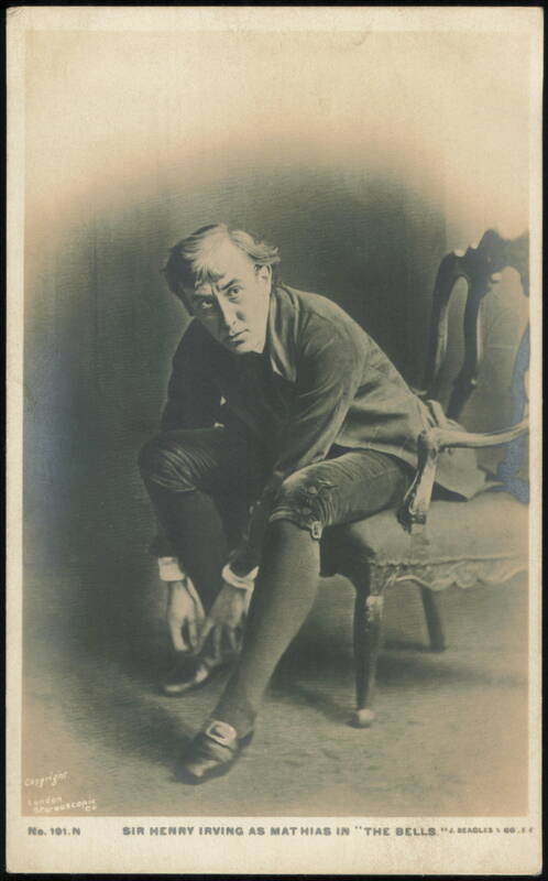 Sir Henry Irving as Mathias in The Bells
