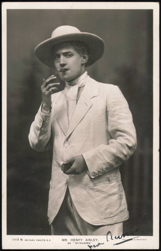 Henry Ainley as Stingaree