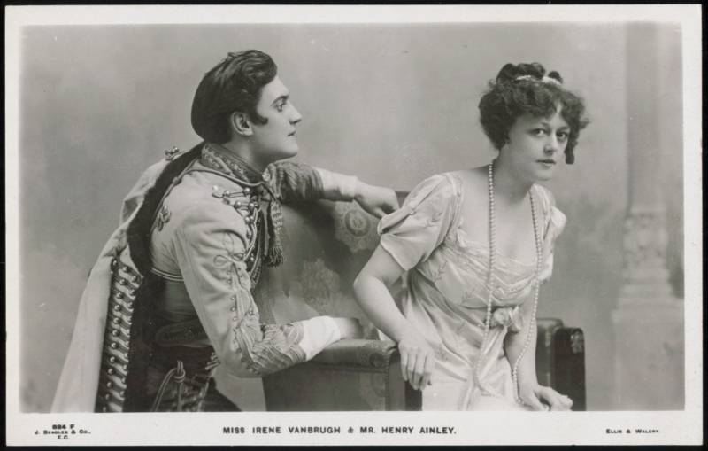 Miss Irene Vanbrugh and Mr. Henry Ainley in Costume