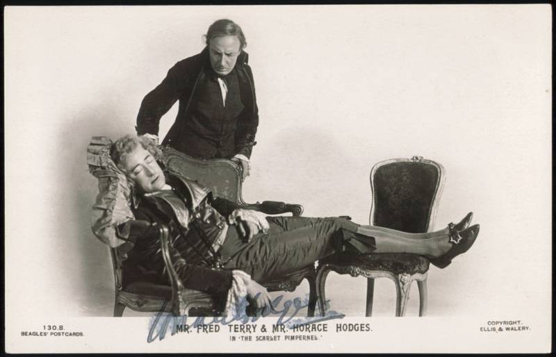 Fred Terry & Horace Hodges in The Scarlet Pimpernel