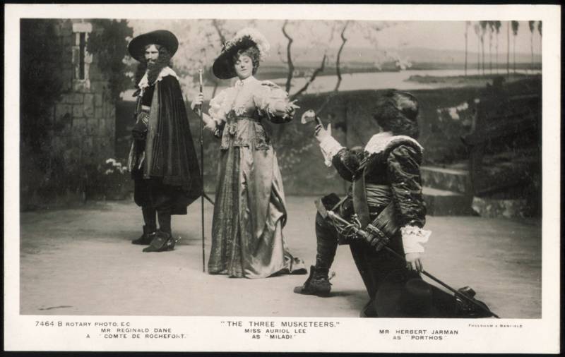 Auriol Lee & Herbert Jarman in The Three Musketeers