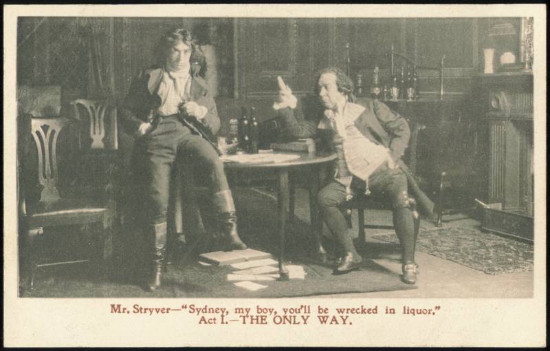 John Martin Harvey as Sydney Carton in The Only Way