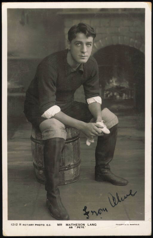 Matheson Lang as Pete