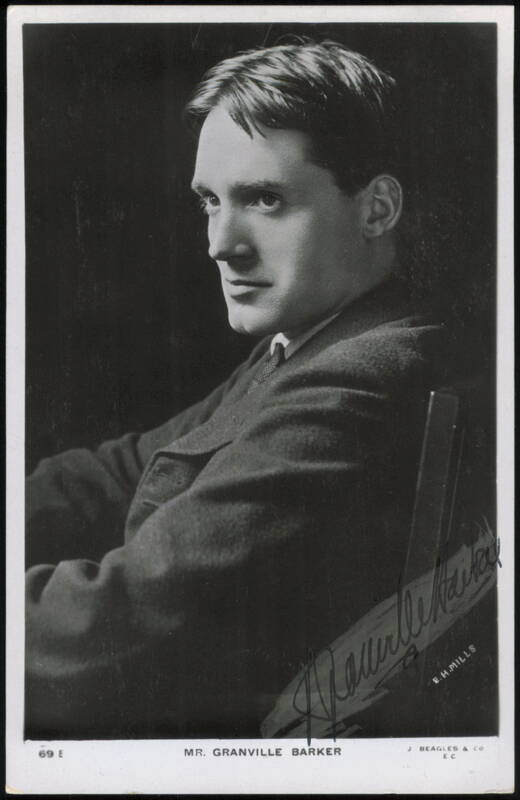Mr. Granville Barker Portrait by E. H. Mills