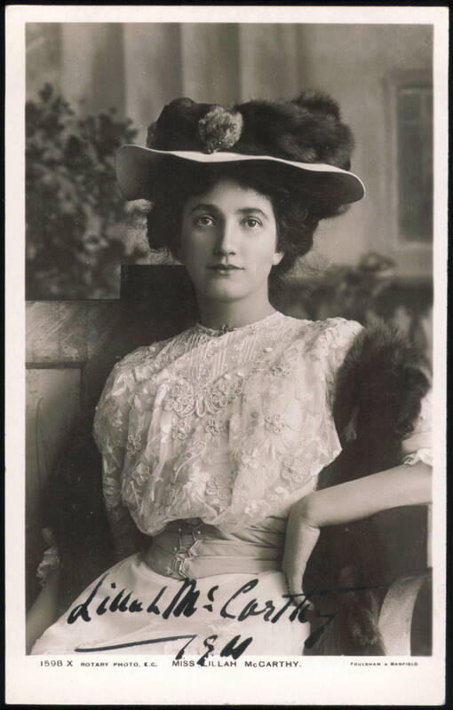 Lillah McCarthy British Actress Portrait