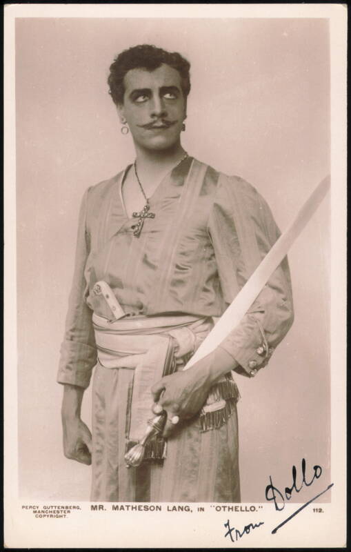 Matheson Lang in Othello, Queen's Theatre Manchester