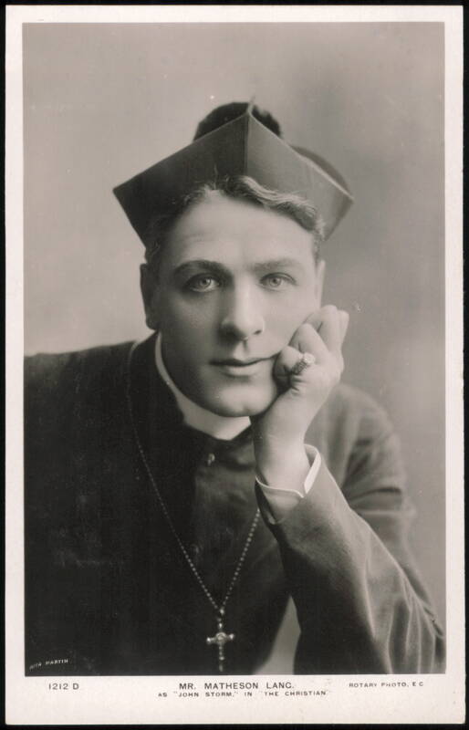Matheson Lang as John Storm in The Christian