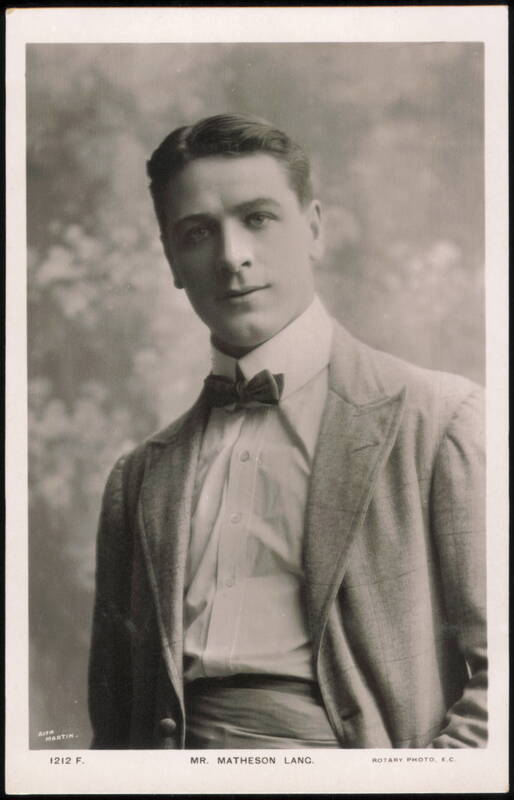Matheson Lang Portrait
