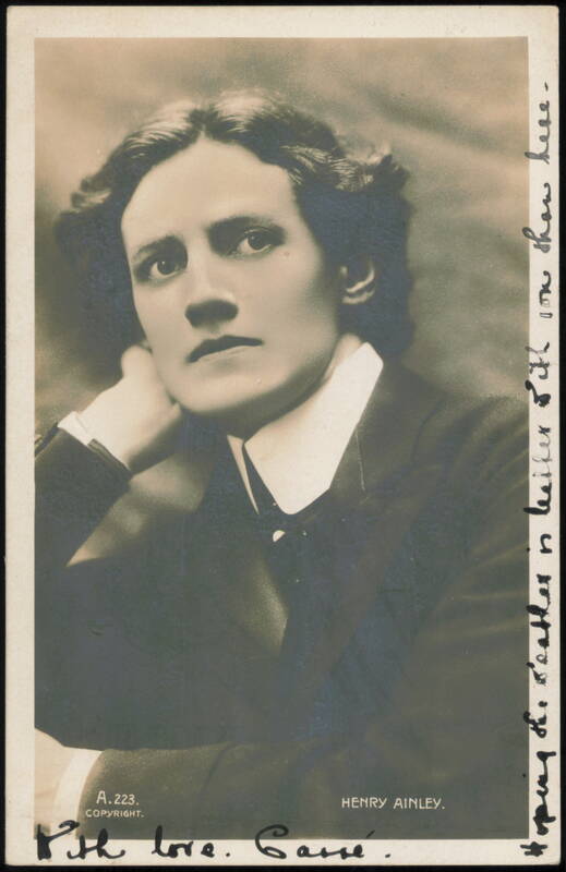 Henry Ainley Portrait