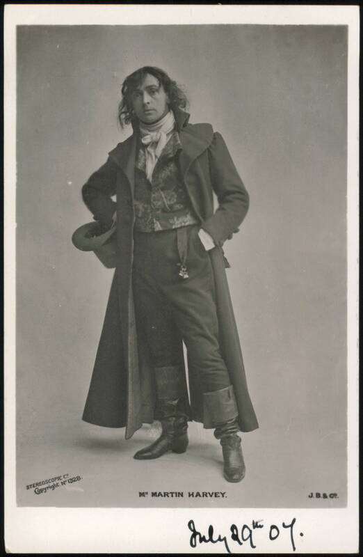 Martin Harvey as Sydney Carton in The Only Way