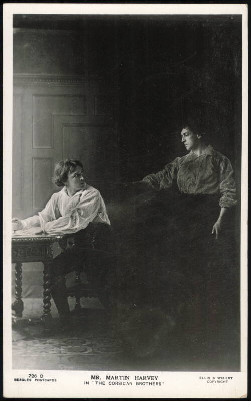 Martin Harvey in The Corsican Brothers