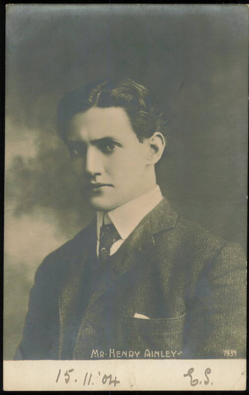 Henry Ainley Portrait