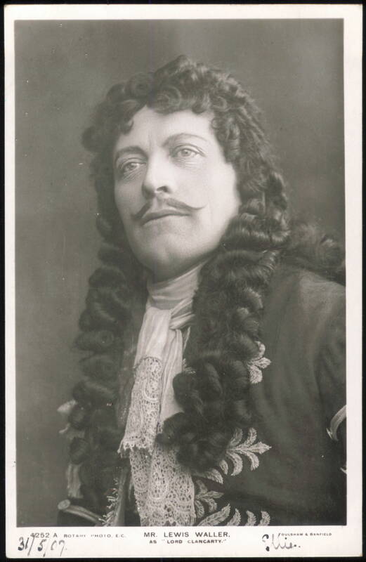 Lewis Waller as Lord Clancarty in Lady Clancarty