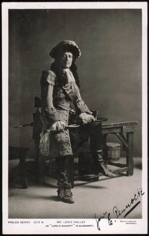 Lewis Waller as Lord Clancarty in Clancarty