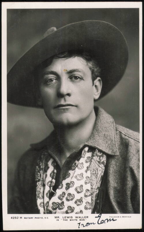 Lewis Waller in The White Man