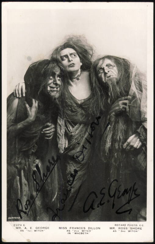 A.E. George, Frances Dillon, Ross Shore: Macbeth Witches