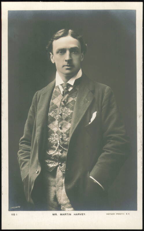 Martin Harvey Portrait by Bassano