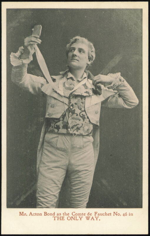 Acton Bond as Comte de Fauchet in The Only Way