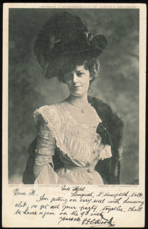 Miss Irene Vanbrugh Lafayette Portrait