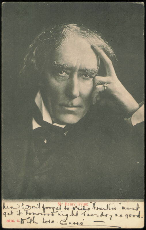 Sir Henry Irving Portrait