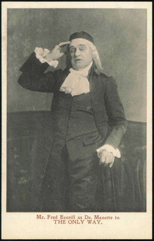 Fred Everill as Dr. Manette in The Only Way