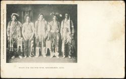 Ready for the Pow-Wow, First Nations Men Postcard