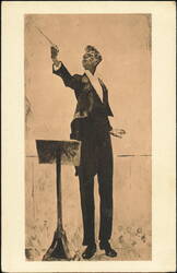 Cuno Amiet: Der Dirigent (1919), Kunstmuseum Bern Postcard