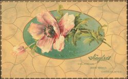 Huyler's Chocolates & Bonbons Flower Advertising Postcard