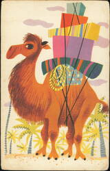 Mary Blair Little Golden Book I Can Fly Loaded Camel Postcard