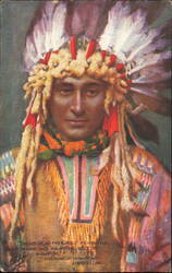 The Song of Hiawatha Series II, Raphael Tuck Oilette Postcard