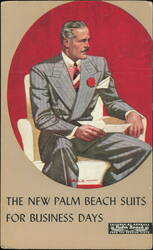 Palm Beach Suits for Business Days, Barth Weinberg & Co. Postcard