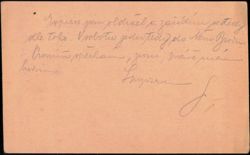 WWI Austro-Hungarian Feldpostkorrespondenzkarte 1921 Postcard