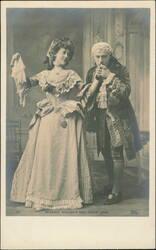Lewis Waller & Grace Lane in Monsieur Beaucaire Postcard