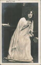 Evelyn Millard Dramatic Theatrical Portrait Postcard