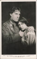 Laurence Irving & Mabel Hackney in The Unwritten Law Postcard