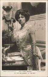 Fanny Brough as Hon. Mrs. Beamish in The Whip Postcard
