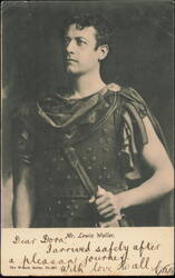 Mr. Lewis Waller in Roman Costume Postcard