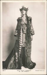 Violet Vanbrugh as Lady Macbeth in Shakespeare's Macbeth Postcard