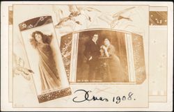 Constance Collier & Julian L'Estrange (Mr & Mrs L'Estrange) Postcard