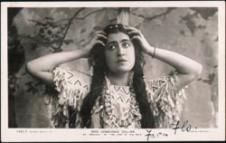 Constance Collier as Adulola in The Last of His Race Postcard
