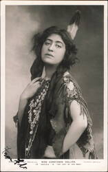 Constance Collier as Adulola in The Last of His Race Postcard