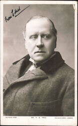Herbert Beerbohm Tree British Stage Actor Portrait Postcard