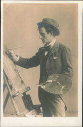 H. V. Esmond as Little Billee in Trilby Postcard