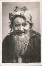 Herbert Beerbohm Tree as Fagin in Oliver Twist Postcard
