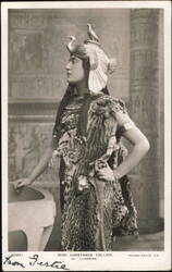 Constance Collier as Cleopatra, Antony and Cleopatra Postcard