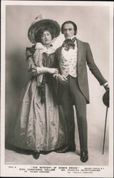 Constance Collier & Charles Quartermaine in Edwin Drood Postcard